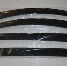 Дефлекторы боковых окон «Cobra Tuning» для Hyundai (Хендай) АКЦЕНТ (серебро)